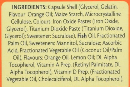 Haliborange Kids Omega-3 Chewy Orange 90 Count (100 g) - view 3