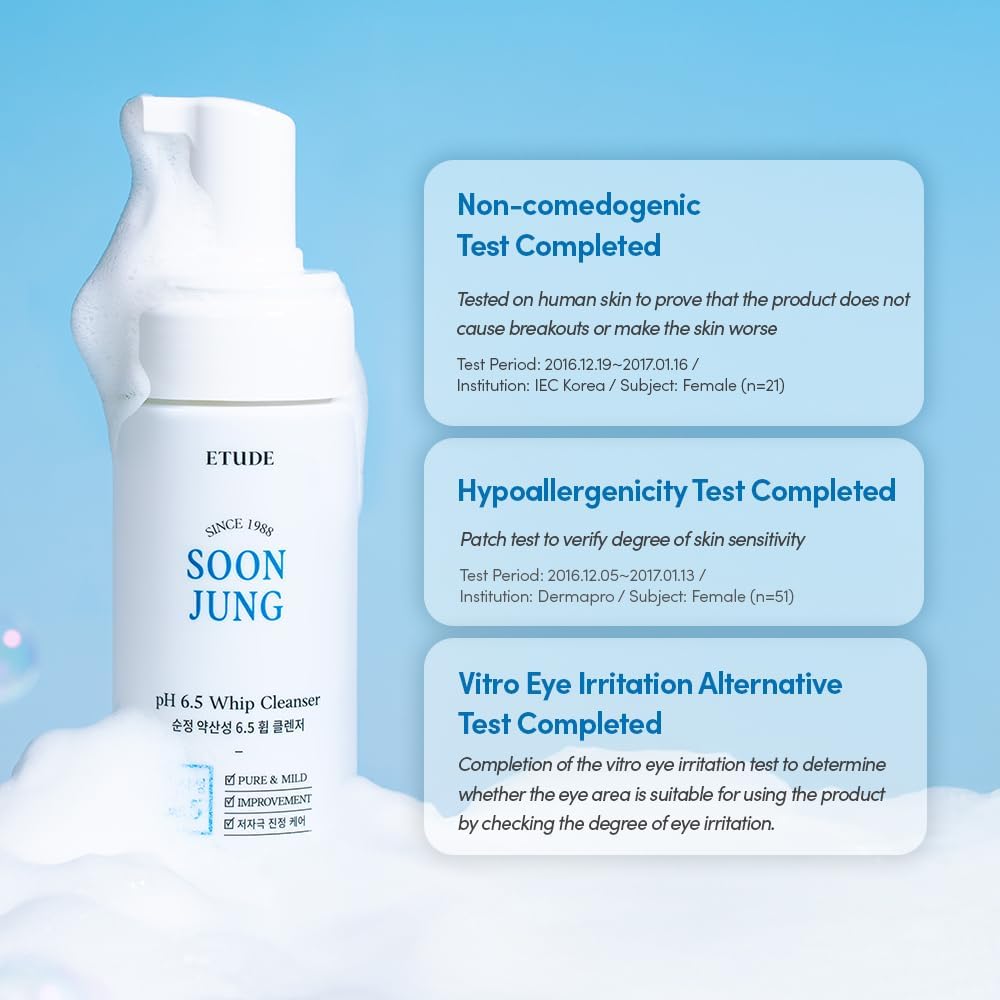 Etude SoonJung pH 6.5 Whip Cleanser 5.07 fl oz - view 6