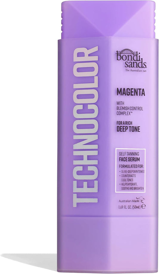 Bondi Sands Technocolor Magenta Self-Tanning Face Serum, 50 ml