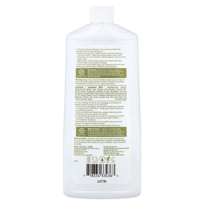 Desert Essence Coconut Oil Mouthwash, Coconut Mint, 473 ml (16 fl oz) - view 2