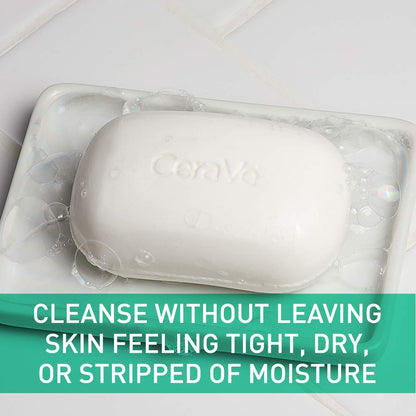 CeraVe Foaming Cleanser Bar for Normal to Oily Skin, Face & Body, 4.5 oz - view 3