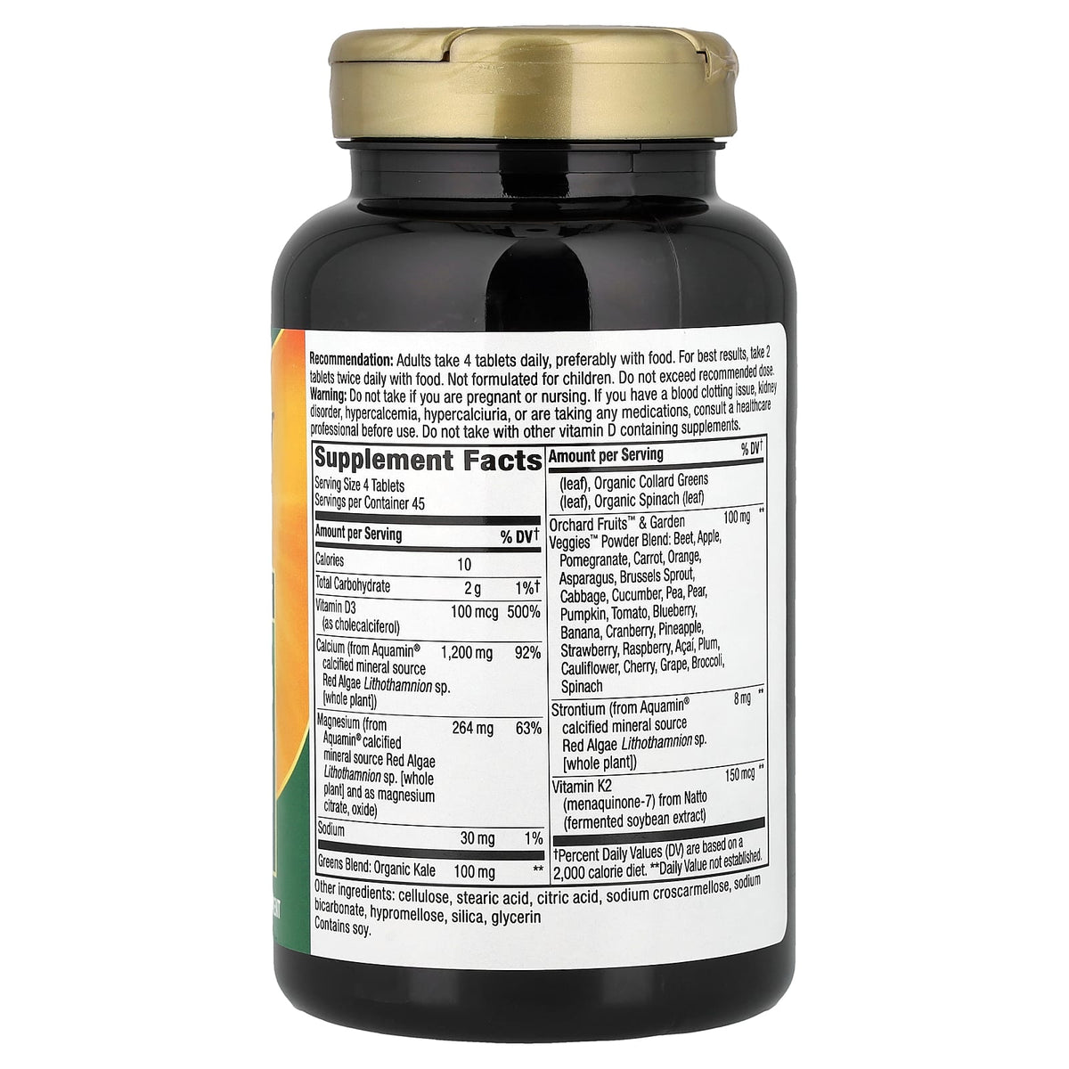Nature's Way Alive! Calcium Max Absorption, 180 Tablets - view 2