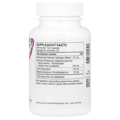 Thorne ResveraCel, 60 Capsules - view 2