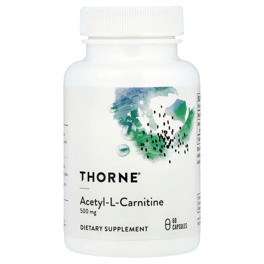 Thorne Acetyl-L-Carnitine 500 mg, 60 Capsules
