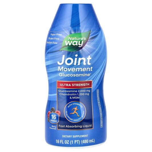 Nature's Way Joint Movement Glucosamine, Berry, 480 ml (16 fl oz)