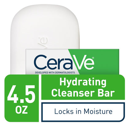 CeraVe Hydrating Cleanser Bar with 5% Moisturizing Cream 128 g (4.5 oz) - view 2