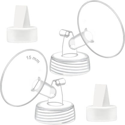 Maymom 15mm Flange and Duckbill Valve Set, Spectra Compatible