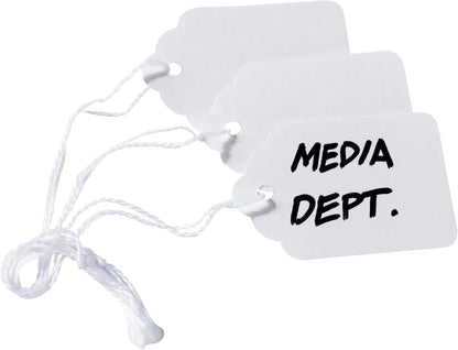 Avery Strung Marking Tags with String Attached, 1.75 x 1.09 Inches, Pack of 100 - view 2