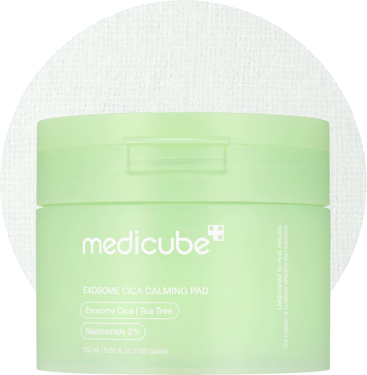 Medicube Exosome Cica Tea Tree Calming Toner Pads, 100 Pads