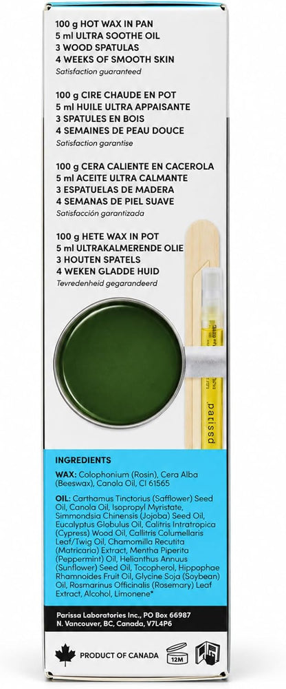 Parissa Natural Hard Wax Kit for Face and Lip, 3.5 oz (100 g) - view 4