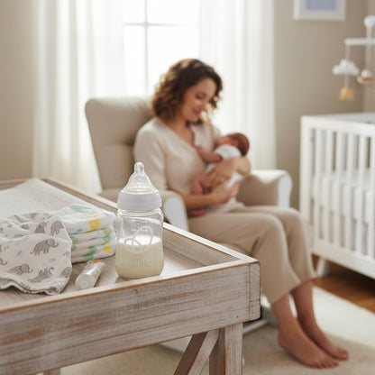 Evenflo Balance+ Glass Wide Neck Baby Bottles, 6 fl oz (180 ml), 6 Pack - view 5