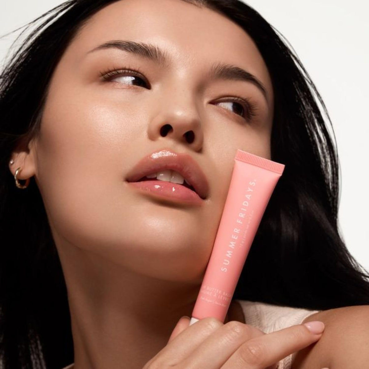 Summer Fridays Lip Butter Balm, Pink Sugar, 0.5 oz - view 4