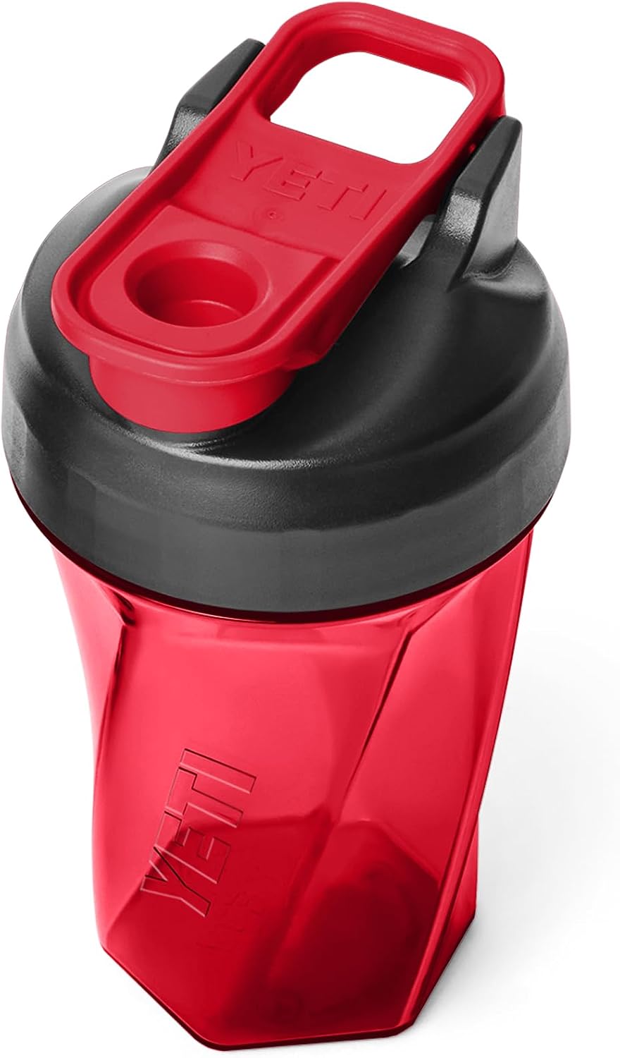YETI Yonder 20 oz (591 ml) Leakproof Shaker Bottle in Rescue Red