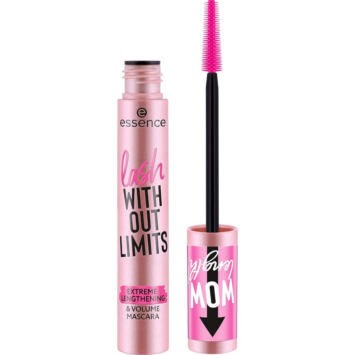 essence Lash Without Limits Extreme Lengthening & Volume Mascara, Black — product view