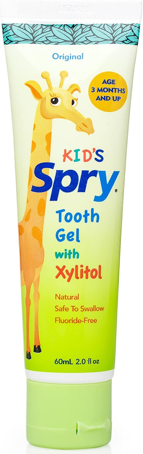 Spry Natural Kids Xylitol Tooth Gel Original 60 ml