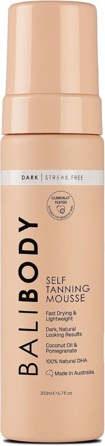 Bali Body Self-Tanning Mousse Dark 200 ml (6.7 fl oz)