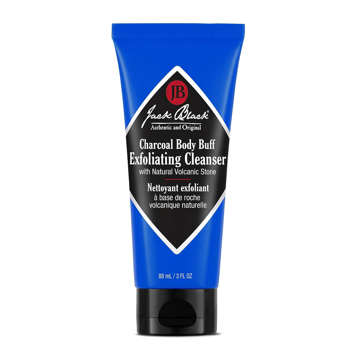 Jack Black Charcoal Body Buff Exfoliating Cleanser 3 oz — product view