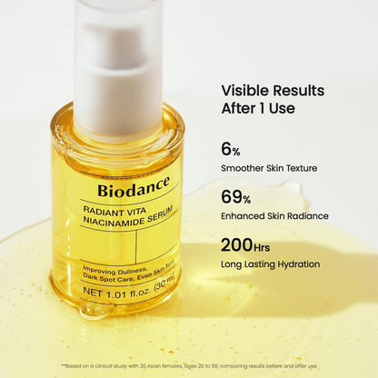 BIODANCE Radiant Vita Niacinamide Serum 1.01 fl oz (30 ml) - view 5