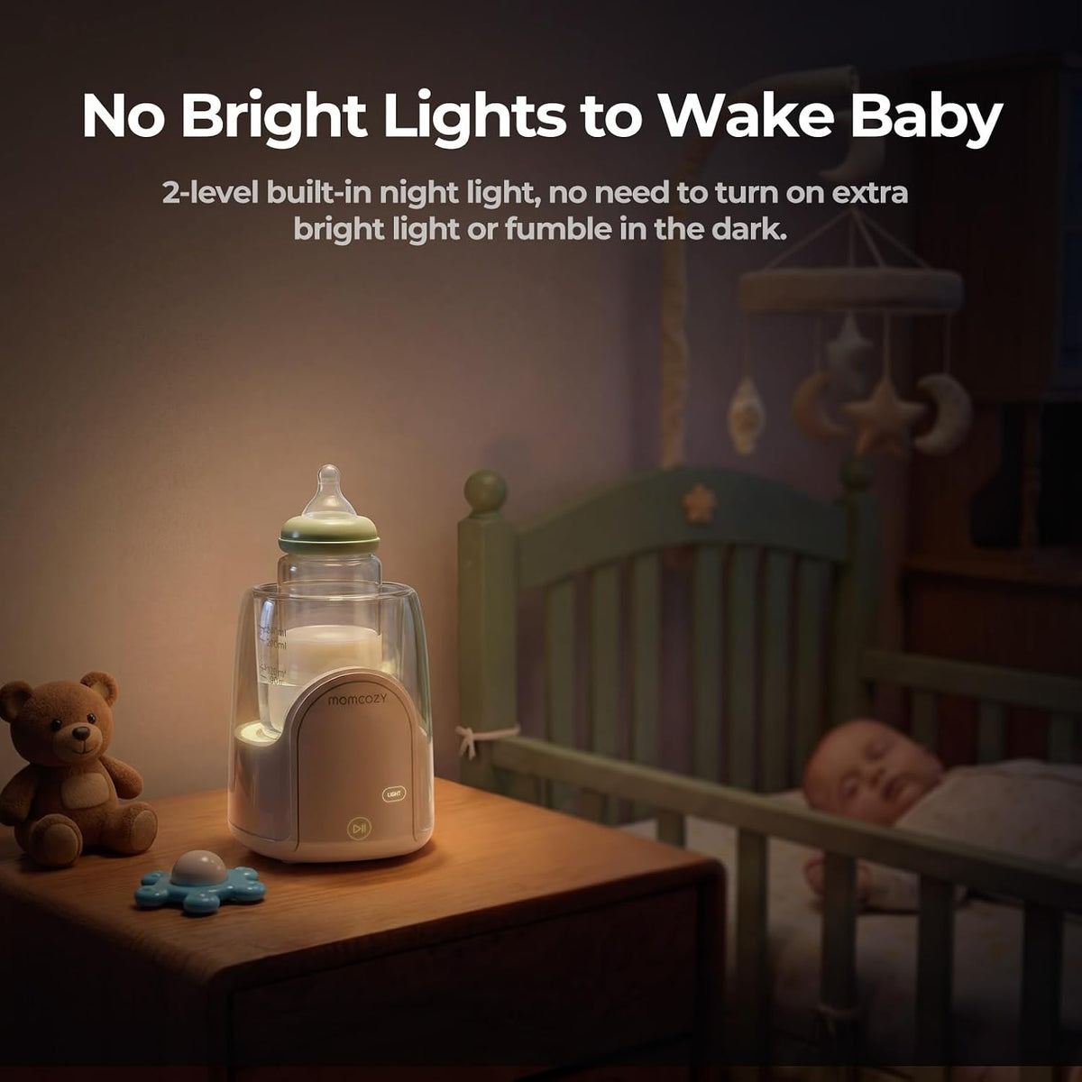 Momcozy NightPro Bottle Warmer with Night Light - view 3
