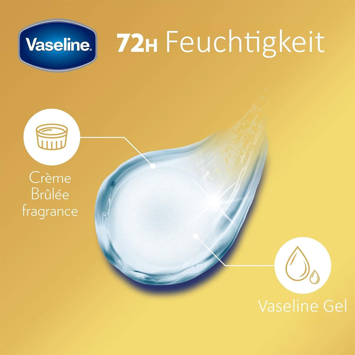 Vaseline Lip Therapy Mini Lip Balm Creme Brulee 0.25 oz - view 4