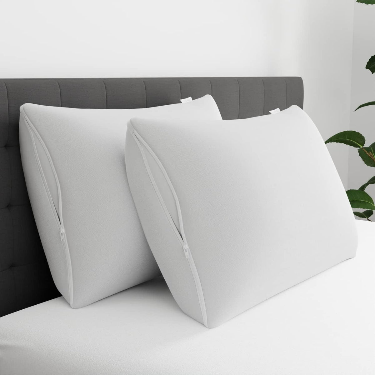 AllerEase Allergy Pillow Protectors, Standard/Queen, Pack of 2 — alternate product view