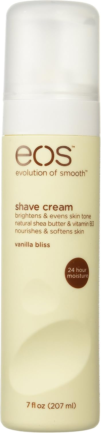 eos Ultra Moisturizing Shave Cream, Vanilla Bliss, 7 fl oz (207 ml)