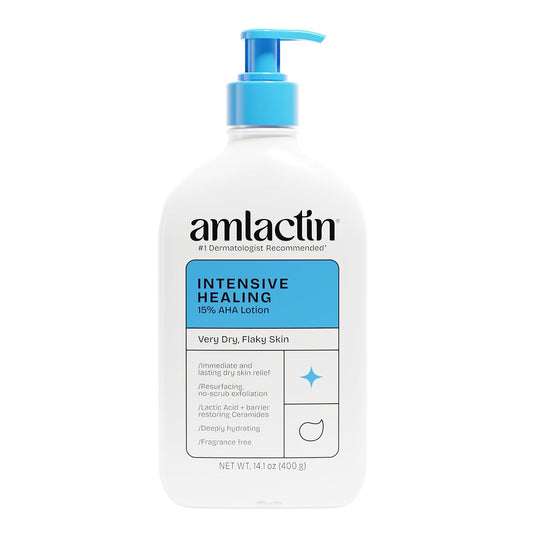 AmLactin Intensive Healing Body Lotion, 15% Lactic Acid, 224 g (7.9 oz)
