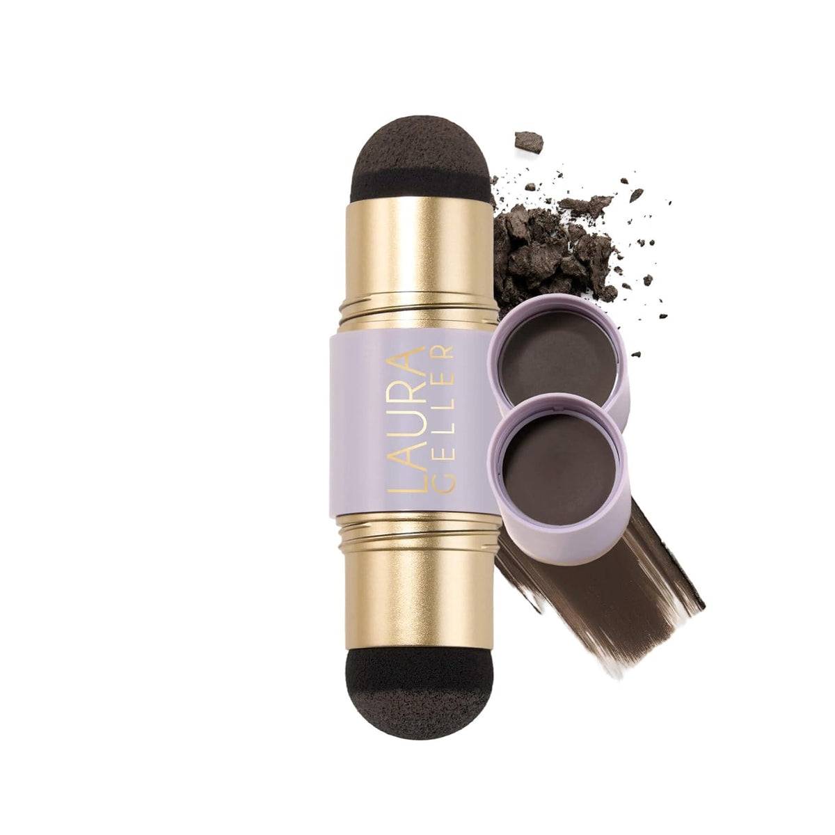 Laura Geller Root Touch-Up for Hair & Brows, Dark Brown