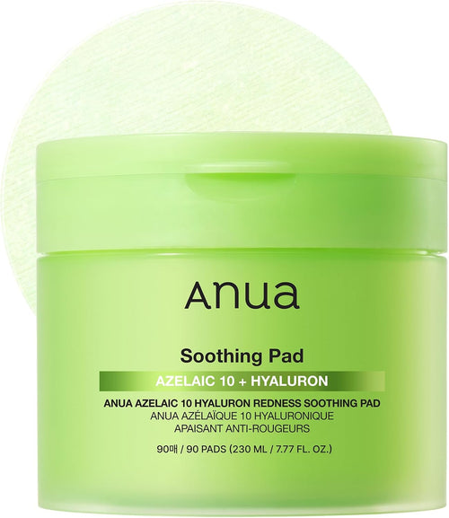 Anua Azelaic Acid 10 Hyaluronic Acid Soothing Toner Pads 90 Pads