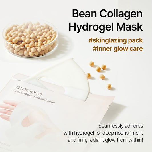 mixsoon Bean Collagen Hydrogel Mask, 5 Masks - view 2