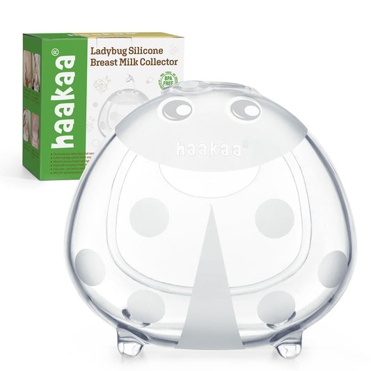 haakaa Ladybug Breast Milk Collector, 2.5 oz (75 ml), 1 Piece