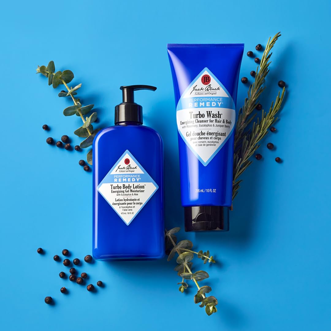 Jack Black Turbo Body Lotion for Men, Energizing Gel Moisturizer 3 fl oz - view 3