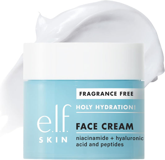 e.l.f. SKIN Holy Hydration! Fragrance-Free Face Cream 1.8 oz (50 g)