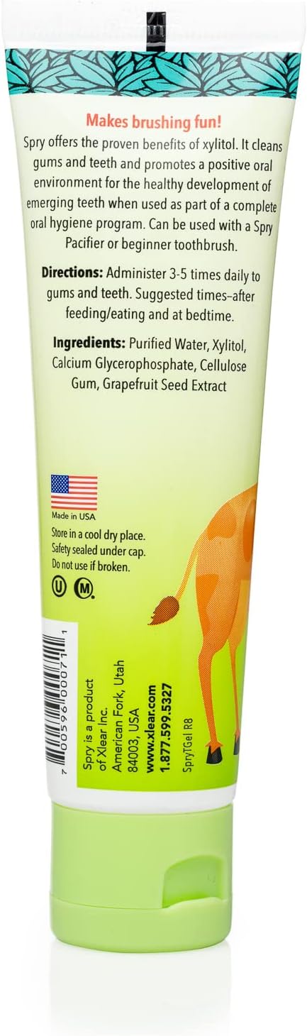 Spry Natural Kids Xylitol Tooth Gel Original 60 ml - Pack of 4 - view 4