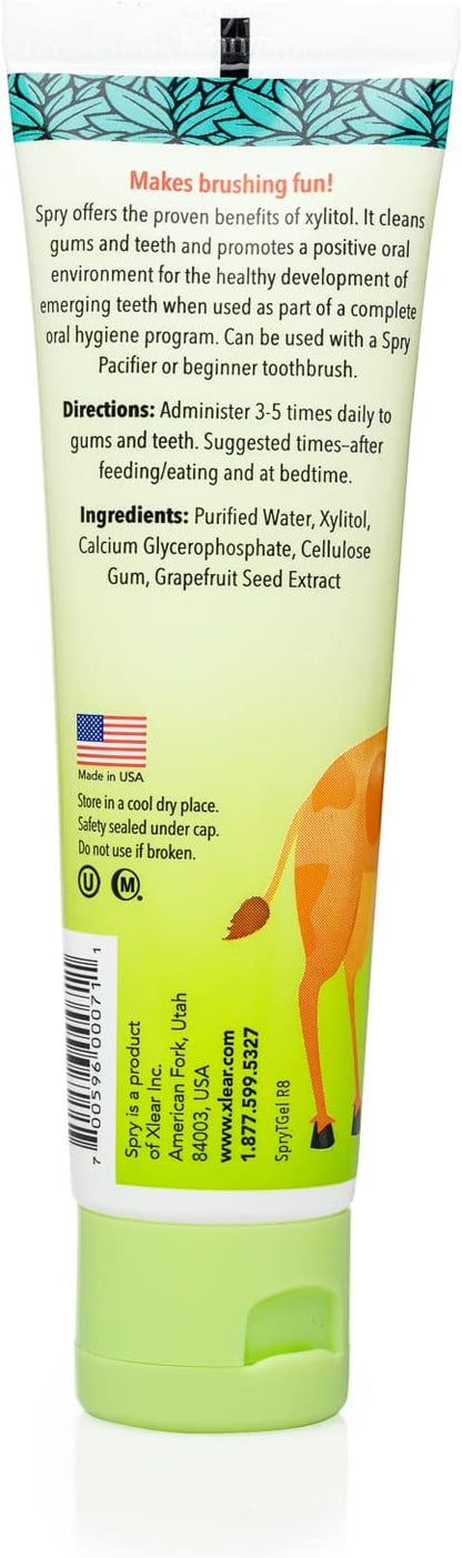Spry Natural Kids Xylitol Tooth Gel Original 60 ml - Pack of 4 - view 4
