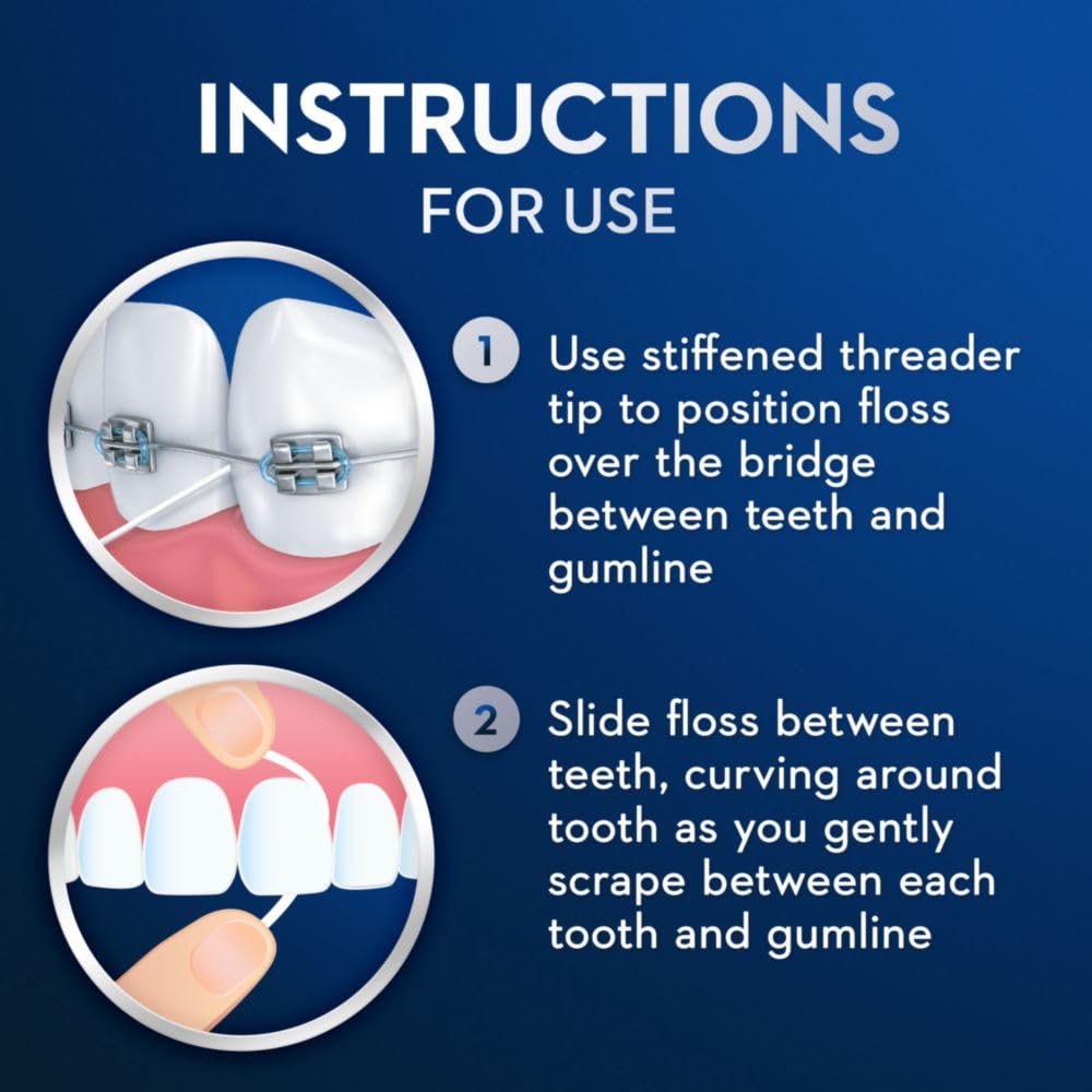 Oral-B Glide Pro-Health Threader Floss, 30 Count - view 3