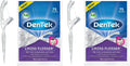 DenTek Cross Flosser Plaque Control Floss Picks, 75 Count, Pack of 2
