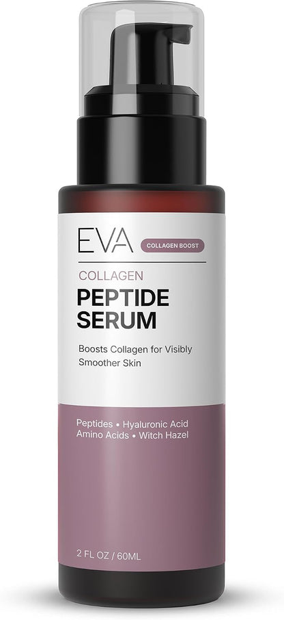 Eva Naturals Collagen Multi Peptide Face Serum with Copper Peptides 2 oz