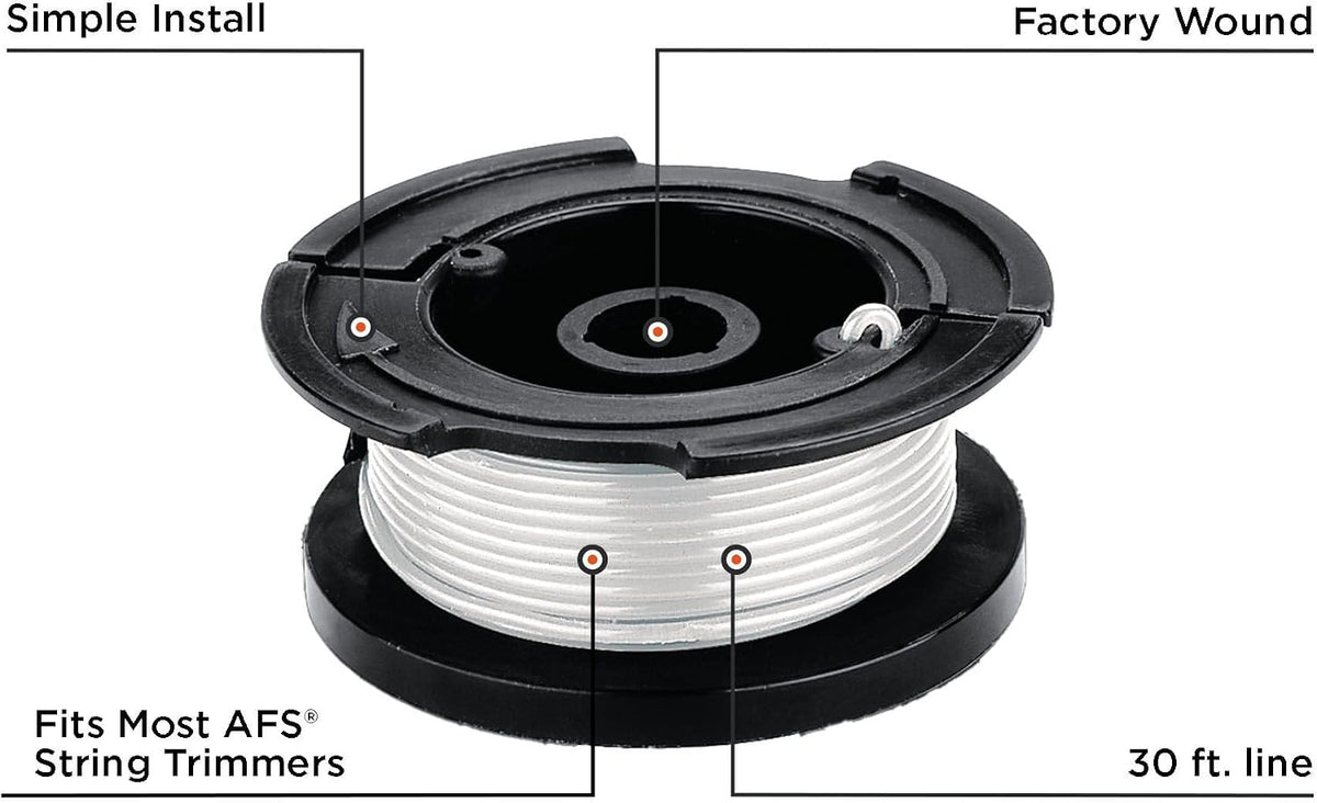 BLACK+DECKER AF1003ZP Trimmer Line Spools, 3 Pack - view 3