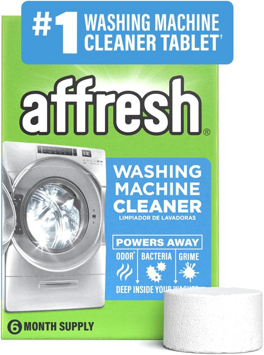 Affresh Washing Machine Cleaner Tablets, 6 Count