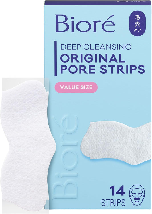 Bioré Deep Cleansing Pore Strips for Nose, 14 Count