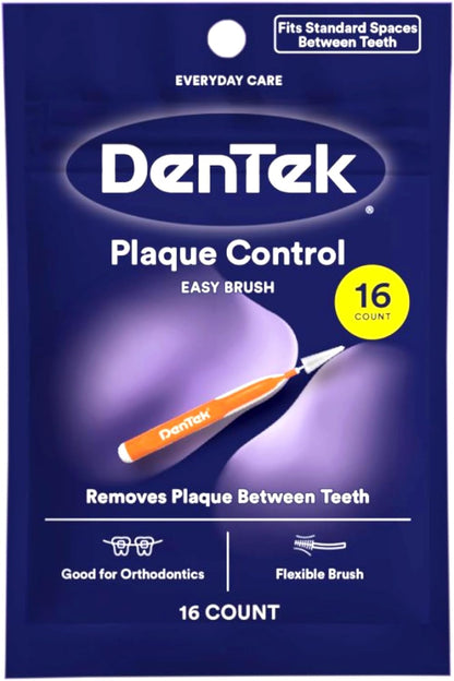 DenTek Easy Brush Interdental Cleaners, 16 Count, Pack of 2 - view 6