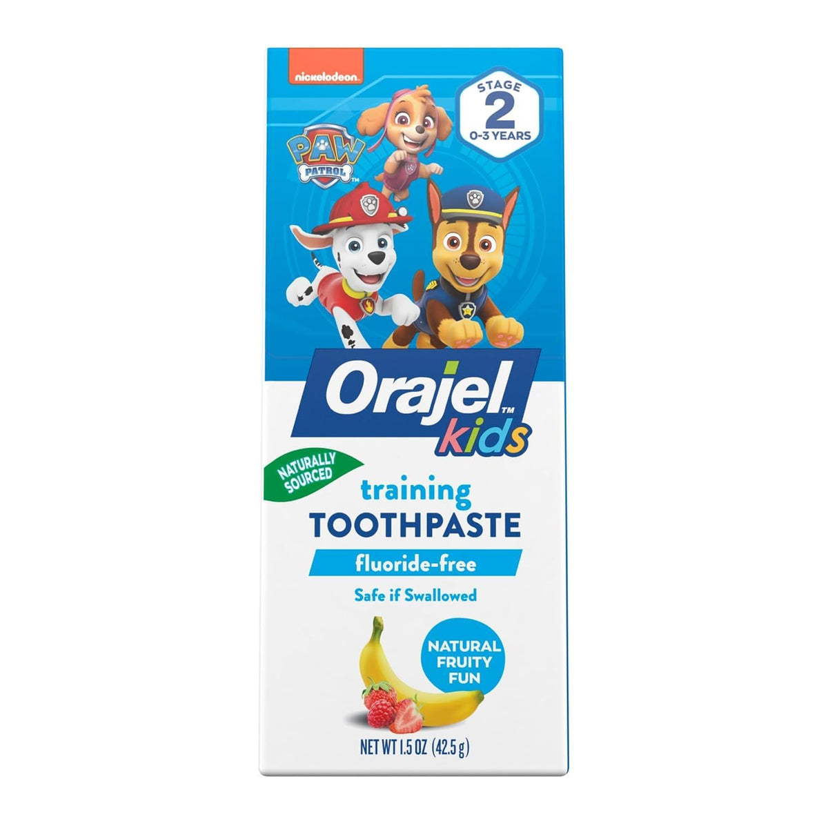 Orajel PAW Patrol Fluoride-Free Training Toothpaste, 1.5 oz - view 4