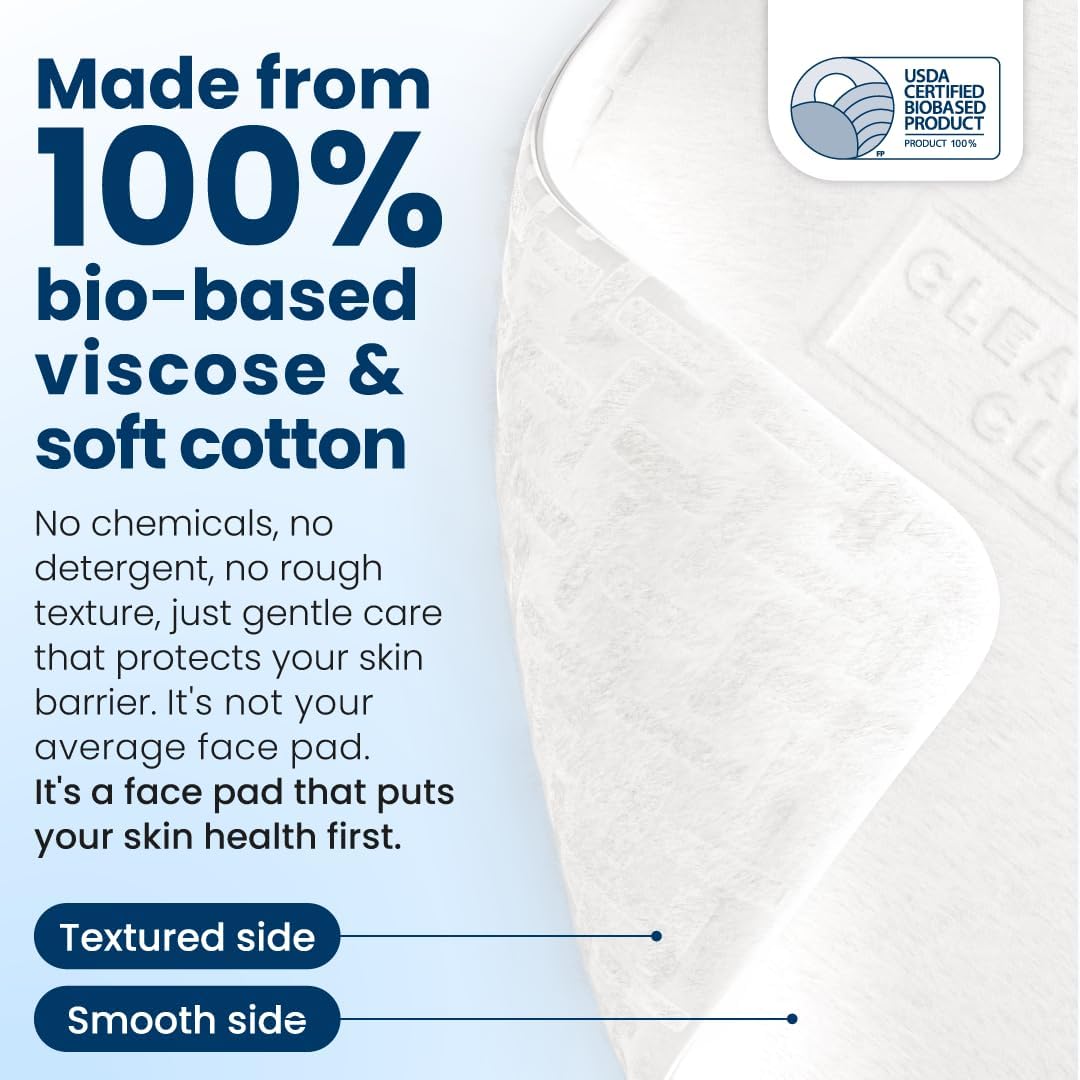 Clean Skin Club Clean² Pads 2.0 Extra Large Triple-Layer Face Pads - view 5