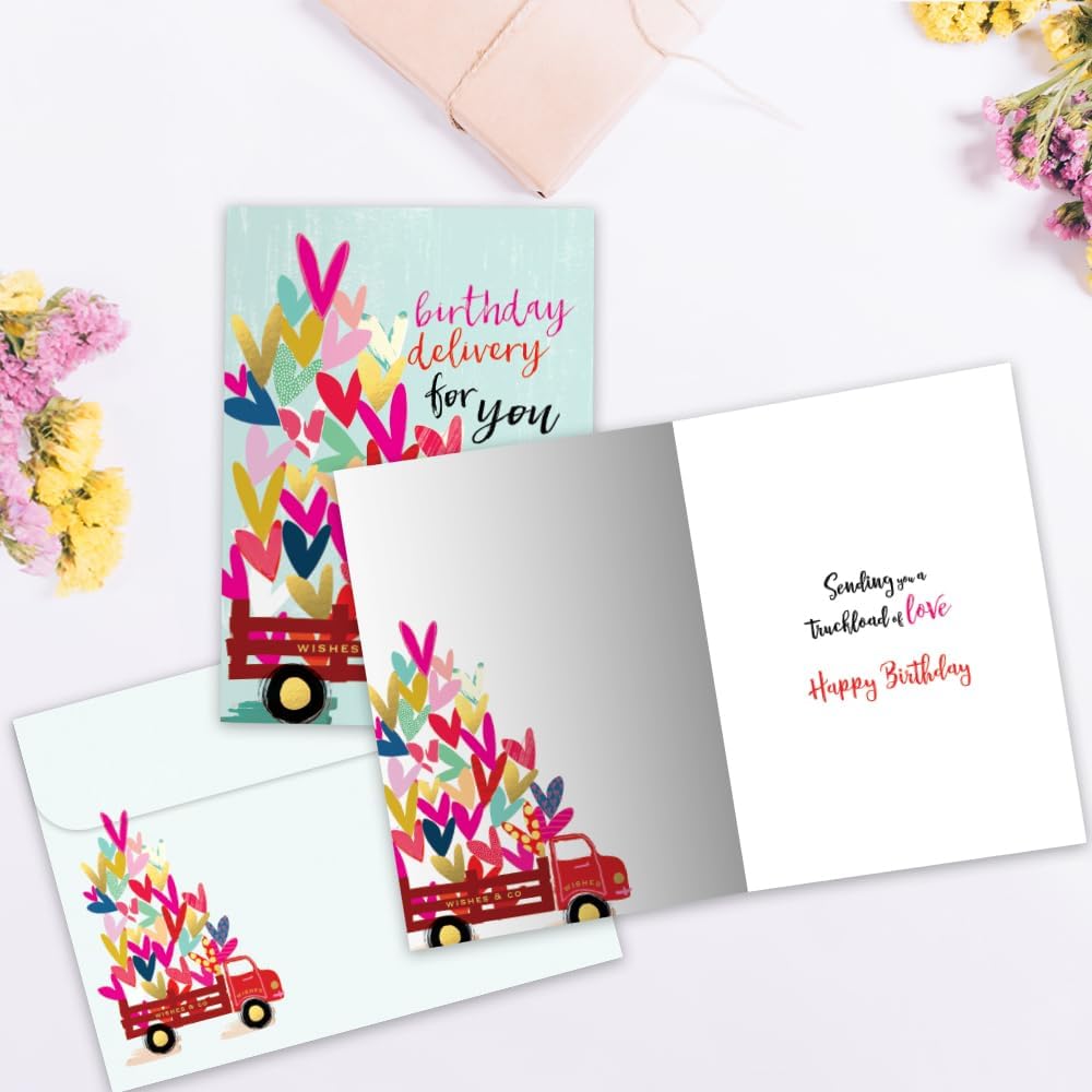 Tree-Free Greetings Special Delivery Birthday Cards, Pack of 2 - view 2