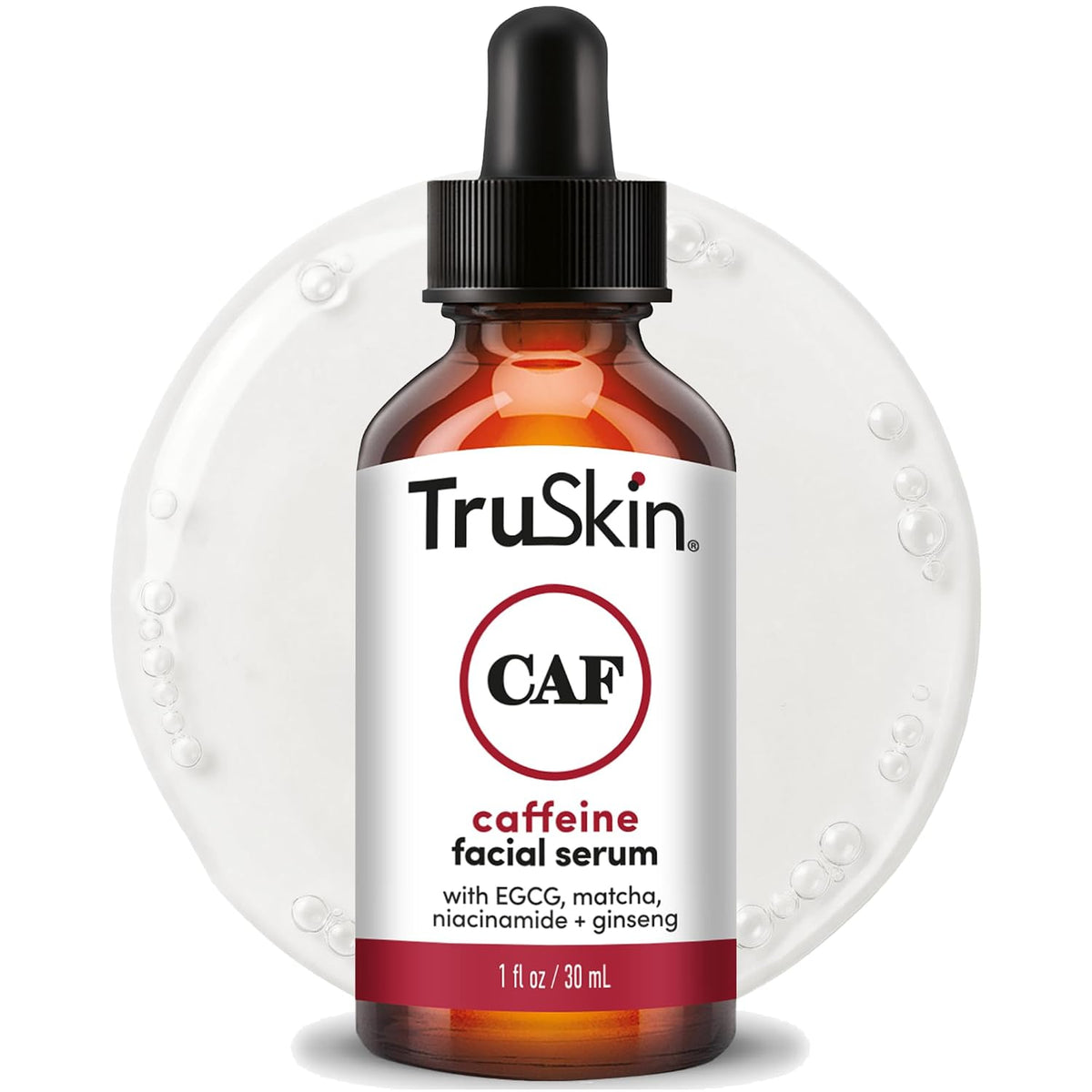 TruSkin Caffeine Face & Eye Serum, 30 ml (1 fl oz) — product view
