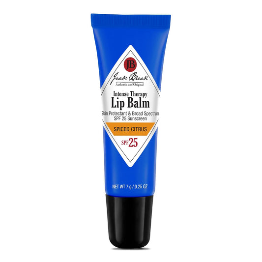 Jack Black Intense Therapy Lip Balm SPF 25, Spiced Citrus, 0.25 oz (7 g)
