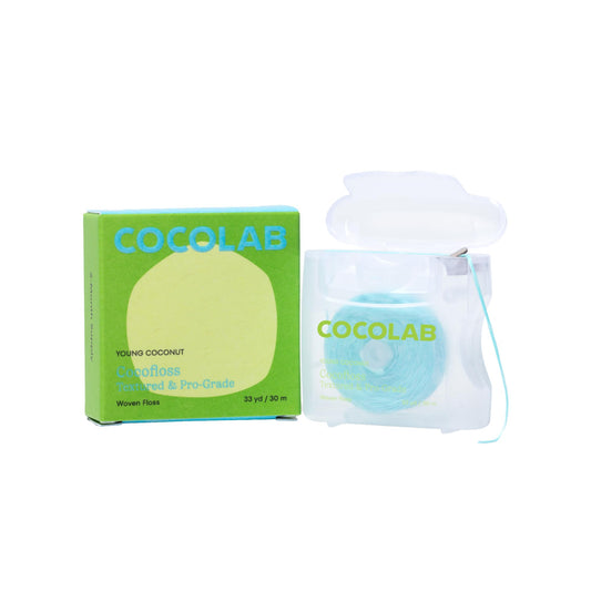 Cocofloss Expanding Woven Dental Floss, Coconut, 33 Yards (30 m)
