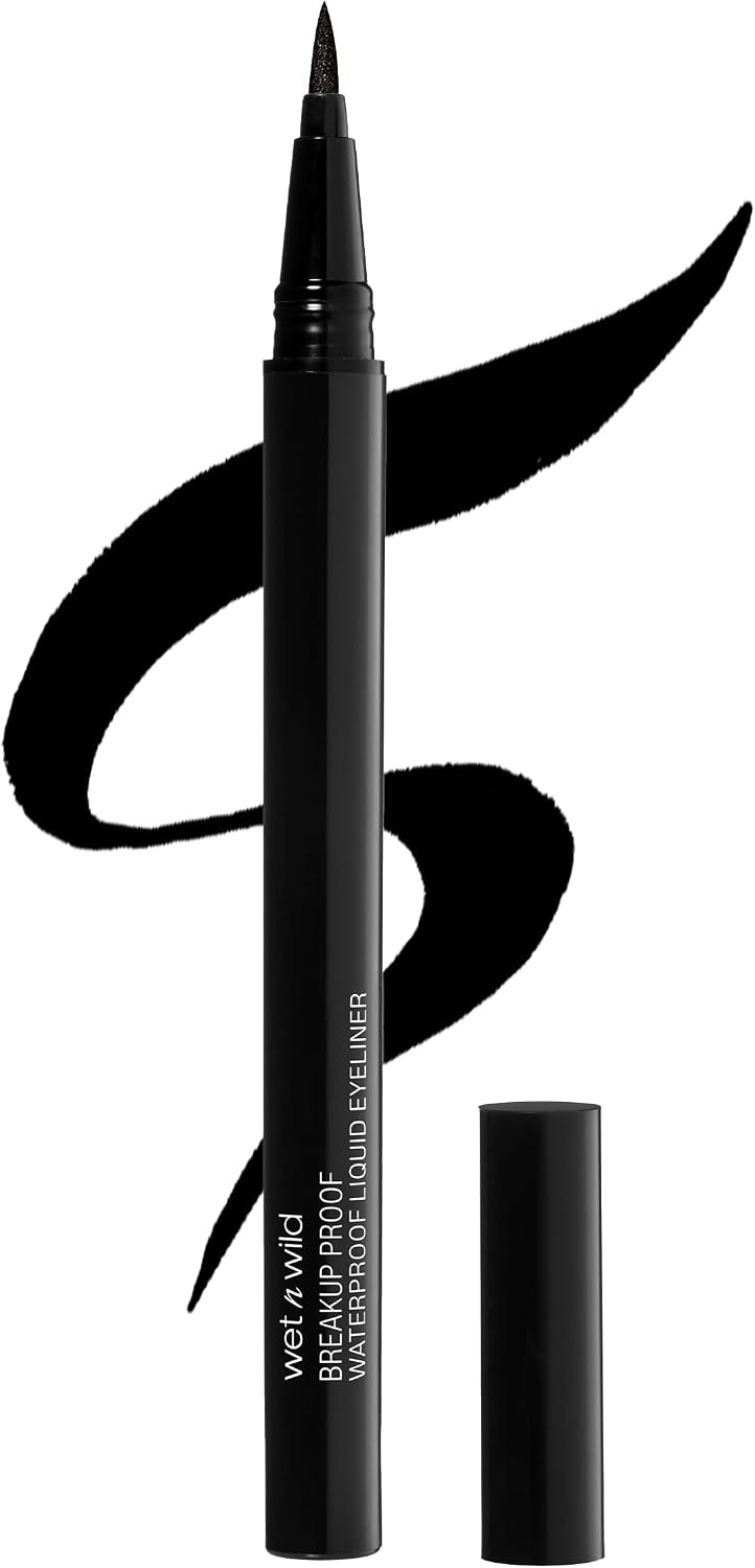 Wet n Wild Mega Last Breakup Proof Liquid Eyeliner, Ultra Black — product view