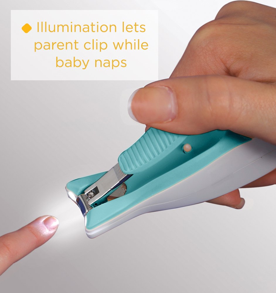 Safety 1st Sleepy Baby Nail Clipper with LED Light - view 3